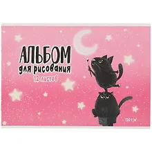 Купить Альбом для рисования Феникс+, "Ночное приключение", А4, 12 листов — Фото №1