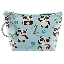 Купить Кошелек на молнии Панда (кожзам) (11х9) (ПВХ бокс) — Фото №1