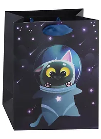 Купить Пакет А5 23*18*10 "Cosmos cats" дет., бум.мат.ламинат — Фото №1