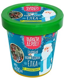 Купить Набор для выращивания "Голубая новогодняя елка" — Фото №1