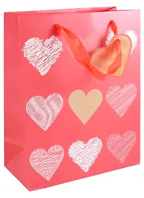 Купить Пакет А4 32*26*12,5 "С любовью" жен., бум.мат.ламинат — Фото №1