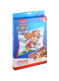 Купить Набор для творчества LORI. Картина по номерам Щенячий патруль "Скай" — Фото №1