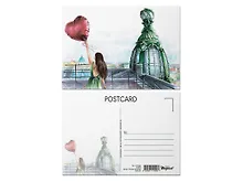 Купить Почтовая открытка "На крыше Дома книги" — Фото №1