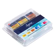 Купить Краски акварельные 06цв 2,5мл "Ладога" Городской этюд, кювет, пласт.кор., ЗХК — Фото №1