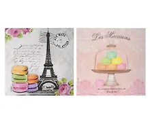 Купить Набор для творчества,Салфетки для декупажа, Парижское печенье - 2 шт. — Фото №1
