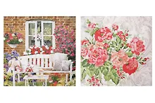 Купить Салфетки для декупажа Цветочный балкон - 2 шт. — Фото №1