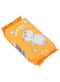 Купить Салфетки влажные Басик Замуррчательно чисто, 8 шт — Фото №1