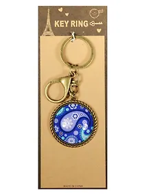 Купить Брелок металлический с круглой подвеской в ПВХ боксе — Фото №1