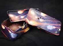 Купить Шкатулка Космос Метеориты двухъярусный (17х8х6) (металл) (12-22743-K69-0) — Фото №1