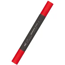 Купить Маркер художественный "Сонет" вечерний красный, двухсторон., тонк. и широк.долото, Сонет — Фото №1