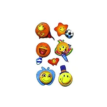 Купить Набор для творчества ACTION! Fancy Наклейки объемные 3D Смайли  7,5*19,5см в асс. — Фото №1