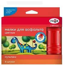 Купить Мелки цветные 06цв "Гамма", к/к — Фото №1