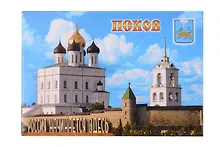 Купить Магнит металл Собор (Псков) (02-25-N) — Фото №1