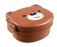 Купить Ланч-бокс Мишка 600 мл (пластик) (15х12х6,5) — Фото №1