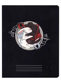 Купить Тетрадь в клетку Эксмо, "Аниме. Кролики Инь-Ян", 48 листов — Фото №1