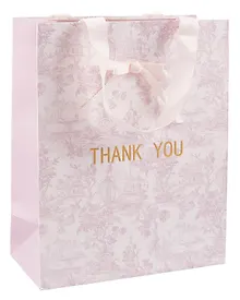 Купить Пакет А4 26*32*12,5 "THANK YOU" жен., тиснение фольгой, бум.мат.ламинат — Фото №1