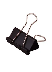 Купить Зажимы для бумаг 25мм 48шт черные — Фото №1