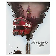 Купить Тетрадь предметная в клетку Феникс+, "Волшебное перо. Английский язык", 48 листов — Фото №1