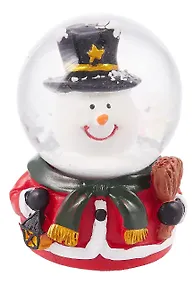 Купить Снежный шар Дед Мороз и Снеговик (4,5х4,5х6,5) (12-3307026671-8876) — Фото №1