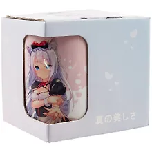 Купить Кружка Аниме Девушка с ушками (Сёдзё) (керамика) (330мл) (коробка) — Фото №1