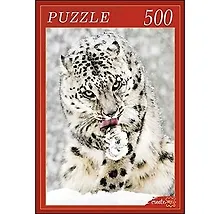 Купить Пазл  500 эл. СНЕЖНЫЙ ЛЕОПАРД ГИ500-7911 — Фото №1