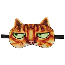 Купить Маска для сна Кот рыжий (фотопринт) (пакет) — Фото №1