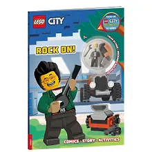 Купить Книга с игрушкой LEGO City "Вперед!" (+элементы конструктора LEGO) — Фото №1