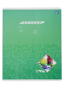 Купить Тетрадь в крупную клетку BG, "Снова в школу", 12 листов, в ассортименте — Фото №1