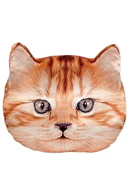 Купить Игрушка, Подушка-игрушка Кошка рыжая 42*20*38см — Фото №1