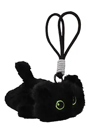 Купить Брелок Котенок черный (текстиль) (16см) (12-21082025-F42) — Фото №1