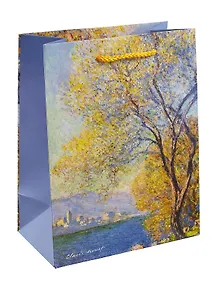 Купить Пакет А5 23*18*10 "Антиб, вид из садов Салис" нейтр., бум.мат.ламинат — Фото №1