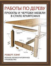Купить Работы по дереву. Проекты и чертежи мебели в стиле крафтсман — Фото №1