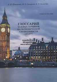 Купить Глоссарий базовых терминов по экономической специальности «АУДИТ». Английский язык. 550 терминов – слов и словосочетаний. Учебное пособие — Фото №1