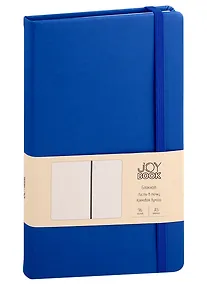 Купить Книга для записей А5 96л тчк. "Joy Book. Синее озеро" иск.кожа, тонир.блок, скругл.углы, ляссе, резинка, карман на задн.форзаце — Фото №1
