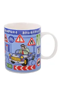 Купить Сувенир Кружка "Автомобилист", 300 мл, фарфор, цветная деколь (Федерация) — Фото №1
