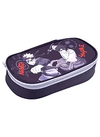 Купить Пенал-косметичка "Naruto" черный, полиэстер, молния — Фото №1