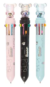 Купить Ручка шариковая "Мишка", автоматическая 10 цветов, в ассортименте — Фото №1