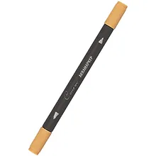 Купить Маркер акварельный "Сонет", двухсторон., кисть и тонкий наконечник, сиена, сонет — Фото №1