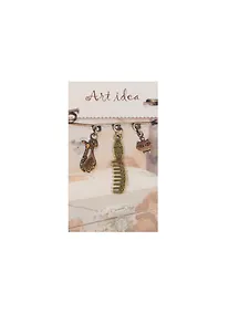 Купить Кулоны в асс.2 Расческа бронза (QA QAZ 68) (14021296) (упаковка) — Фото №1