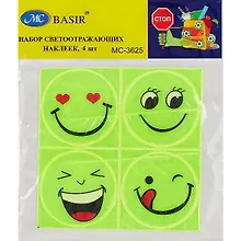 Купить Набор светоотражающих наклеек (4шт.) (МС-3625) — Фото №1