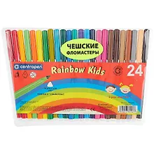 Купить Фломастеры Centropen, "Радуга", 24 цвета — Фото №1