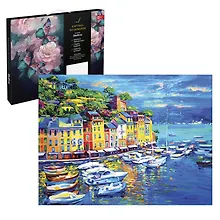 Купить Картина по номера "Итальянская ривьера" 30х40 см — Фото №1