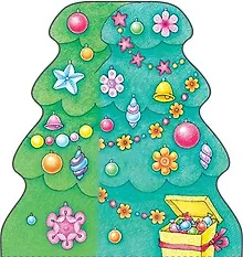 Купить Почитаем, поиграем. Крестовая конструкция Елочка — Фото №1