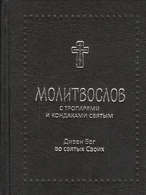 Купить Дивен Бог во святых своих / Православный молитвослов с тропарями и кондаками святым — Фото №1
