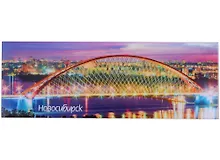 Купить ГС Магнит закатной 115х40мм Новосибирск Мост — Фото №1