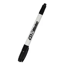 Купить Маркер перманентный GoodMark, двухсторонний черный — Фото №1