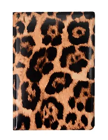 Купить Обложка для паспорта Леопард (коричневая) (ОП2025-464) — Фото №1