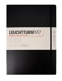 Купить Книга для записей A4+, 120 листов в точку "Master ", твердая обложка, черный, Leuchtturm1917 — Фото №1