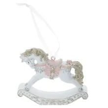 Купить Украшение новогоднее Лошадка-качалка (8х2х5) — Фото №1