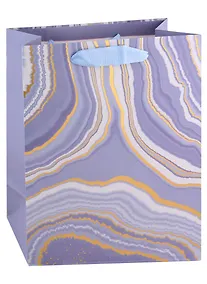 Купить Пакет А4 32*26*12,5 "Blue marble" нейтр., бум.мат.ламинат — Фото №1
